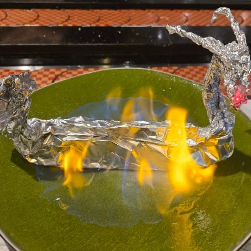 Flaming Dragon Roll.