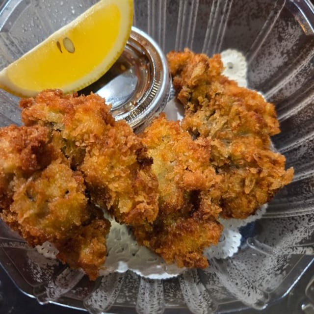 Oyster Tempura (AP).