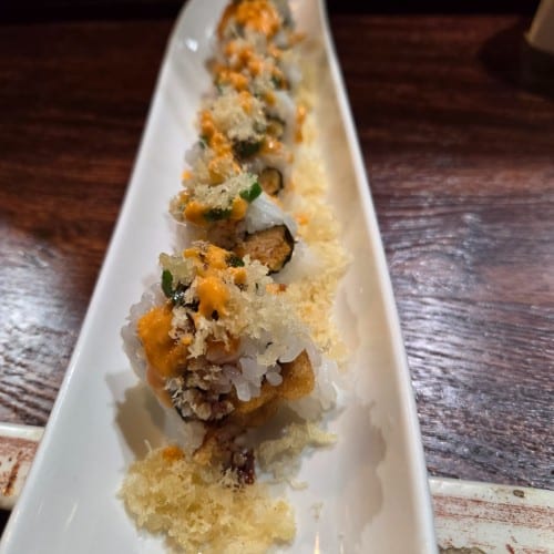 Jalapeno Crunch Roll.